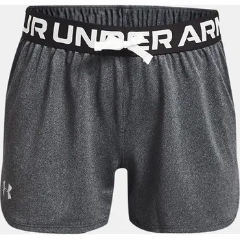 Dívčí kraťasy Dívčí kraťasy Under Armour Play Up Solid Shorts 1363372-012 Šedá YXS