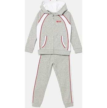 Dětská tepláková souprava Guess šedá barva, N5YG01 KA6R4 N5YG01.KA6R4.9BYA 09X, vel. 105-112