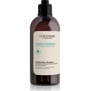 Šampon L’Occitane Purifying Freshness Shampoo čisticí šampon pro normální až mastné vlasy 300 ml