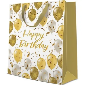 Dárková taška Dárková taška velká - Happy Birthday 26,5x13x33,5 cm