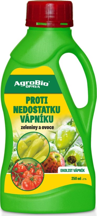 AgroBioOpava AgroBio EKOLIST VÁPNÍK (proti nedostatku vápníku), 250ml