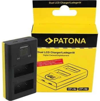 Berenstargh Nabíječka Patona Dual W126S LCD USB (USB-C) + 2 baterie
