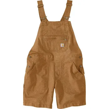 Dámská sukně CARHARTT RELAXED FIT CANVAS FEMALE SHORTALL BROWN vel. M