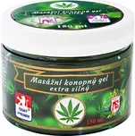 Konopný masážní gel - extra silný, 150 ml