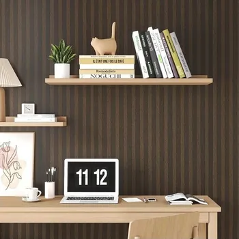 Tapeta FunStick hnědá samolepicí tapeta s dřevěným kresbou, samolepicí fólie na dřevěný nábytek, kuchyňský