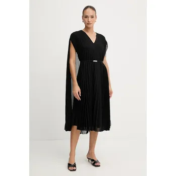 Dámské šaty Šaty BOSS Dennya 50548050 černá 99X, vel. 36