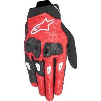 Moto oblečení Rukavice na motorku Alpinestars SP X 7 černo-červeno-bílé S
