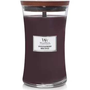 Svíčka WoodWick Spiced Blackberry váza velká 609 g