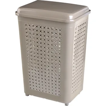 Koš na prádlo KOZÁČEK Koš špinavé prádlo 80L LAUNDRY, mix barev