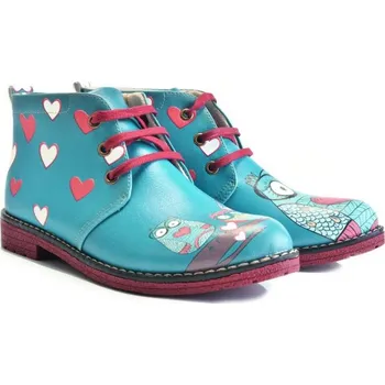 Dámské polobotky Goby dámské šněrovací kotníkové polobotky GNHP116 37