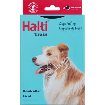 tréninková pomůcka pro psa Halti Halti Headcollar 2 Nylon Černá