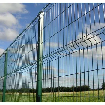 Plot Svařovaný plotový panel BRAVO 3D poplastovaný 1230 mm s vodorovným prolisem | zelená RAL 6005 | oko 50 × 200 mm | drát 5,0 mm