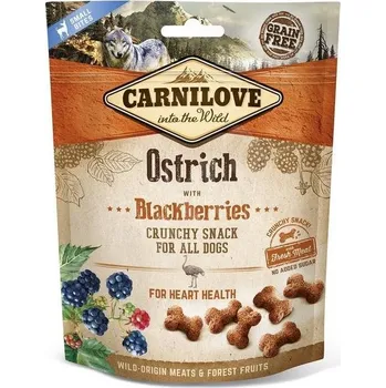 Carnilove Dog Crunchy Snack Ostrich,Blackber. and fresh meat 200g