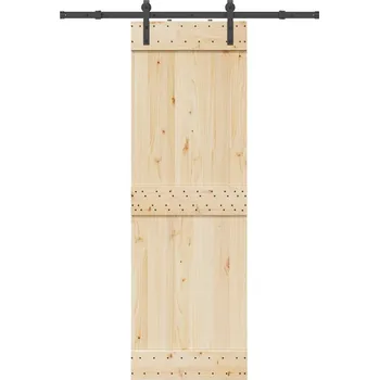 Nábytkové kování OMAXI Sada příslušenství pro posuvné dveře 152,5 cm ocelová černá 849213