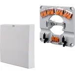 Eleman HAD 4-S svorkovnice 5x6mm pro bezšroubové připojení sporáku, bílá IP20