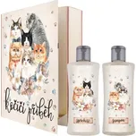 BOHEMIA Kosmetická sada kniha Kočičí příběh