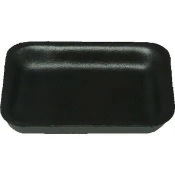 Jednorázové nádobí Miska XPS 135x100x18mm černá - 900 ks