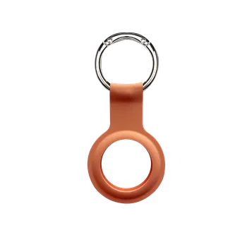 DEVIA Klíčenka Apple AirTag silikon oranžová