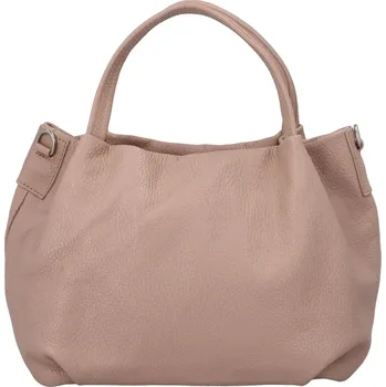 Kabelka Stylová kožená kabelka do ruky Jessie, pudrová