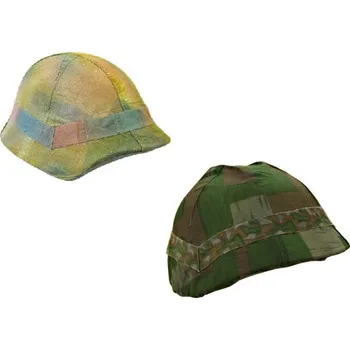 Airsoft ARMÁDNÍ ORIGINÁL ŠVÝCARSKÉ ARMÁDY Potah na helmu M-1918 oboustranné maskování Splinter WWII Švýcarsko originál