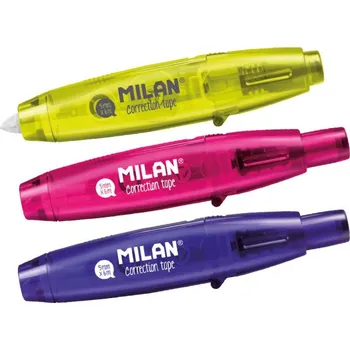 Korekční prostředek Korekční strojek se stiskacím mechanismem MILAN Acid 5 mm x 6 m
