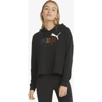 Dámská mikina PUMA ESS+ RAINBOW CROPPED HOODIE TR L 82004