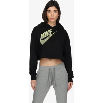 Dámské oblečení Nike W NSW FLC PO HOODIE CROP DNC L 101756