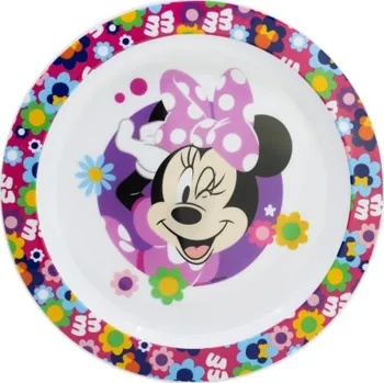 Talíř Plastový mikro talíř myška MINNIE