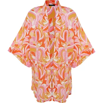 Kabelka Dámské plážové oblečení Trendyol Trendyol růžová 2172954