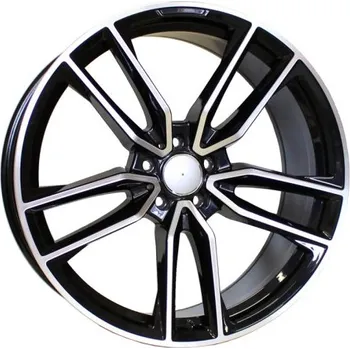 Alu kolo Alu kola Racing Line B5610, 21x11 5x112 ET49, černá + leštění (zátěžová)