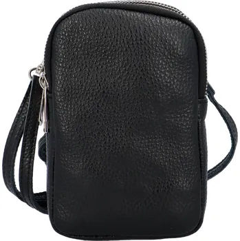 Luxusní dámské kožené MINI crossbody Lucho, černá