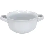 Clay BAKE Miska na polévku s uchy ø 15,5 cm bílá - keramika