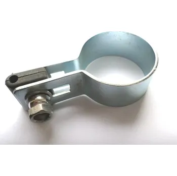 Příslušenství pro plot Objímka koncová pozinkovaná | pro sloupek kruhového profilu Ø 48 mm