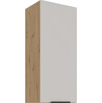 Kuchyňská skříňka LEMPERT Horní skříňka Solea 36 (40 / 90 cm) - kašmír / dub artisan