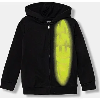 Chlapecká mikina Dětská bavlněná mikina Guess N5YQ08.KAD74.9BYA černá 99X, vel. 105-112