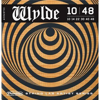 Struna pro kytaru a smyčcový nástroj Dunlop Zakk Wylde String Lab Acoustic ZWAP1048 Guitar Strings .10 - .48
