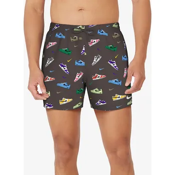 Pánské kraťasy Pánské plavecké šortky Nike MULTI PRINT XL Hnědá, Mix