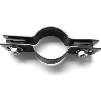 Příslušenství pro plot Objímka průběžná poplastovaná | pro sloupek kruhového profilu Ø 48 mm | antracitová šedá RAL 7016