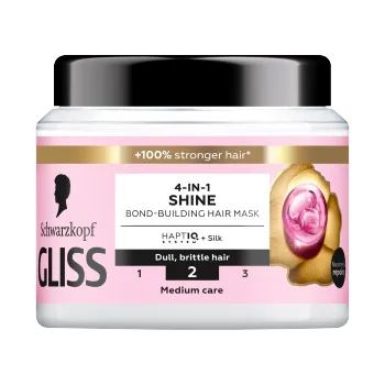 Pleťová maska Henkel kosmetika Gliss maska 400ml Shine 4-in-1