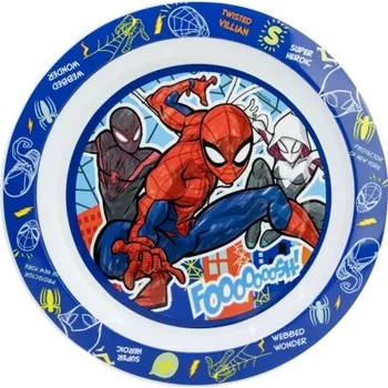 Talíř Plastový talíř mikro SPIDERMAN