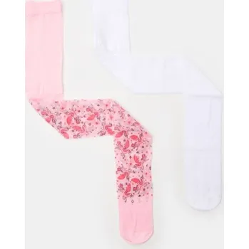 Dívčí spodní prádlo Sinsay - Sada 2 punčocháčů - bílá - 675DS-00X - 675DS-00X-U11