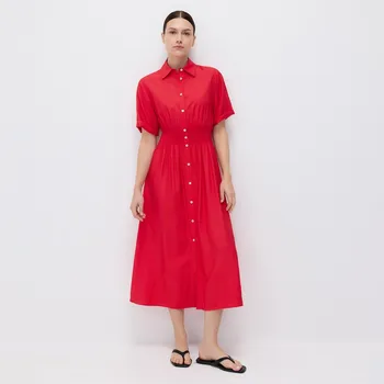 Dámské šaty Reserved - Košilové šaty - červená - 5131V-33X - 5131V-33X-XXL