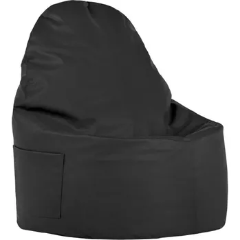 Sedací pytel Křeslo Porto ekokůže černé