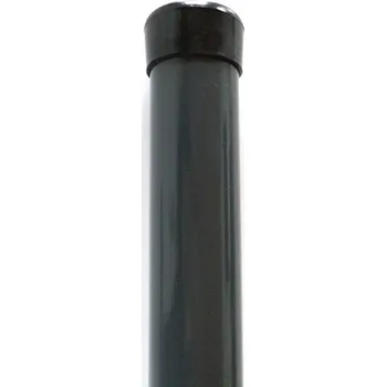 Plotový sloupek Plotový sloupek PRIMA poplastovaný 2000 mm | kruhový profil Ø 48 mm | antracitová šedá RAL 7016