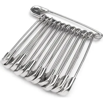 Spínací špendlíky délka 34 mm Varianta: nikl, Balení: 1 svaz.