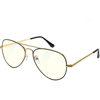 Počítačové brýle Glassa Brýle na počítač proti modrému světlu PCG 09 +0,50 černo-zlaté