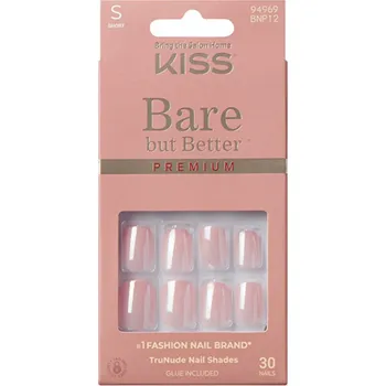 Kiss My Face Bare-But-Better Premium Nails - Gelové nehty ( 30 ks )