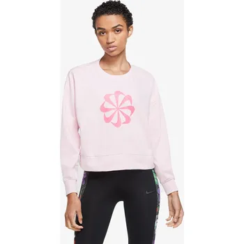 Dámská mikina Nike W NK ICNCLSH DRY FLC PT TP GD M 74876