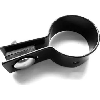 Příslušenství pro plot Objímka koncová poplastovaná | pro sloupek kruhového profilu Ø 48 mm | antracitová šedá RAL 7016