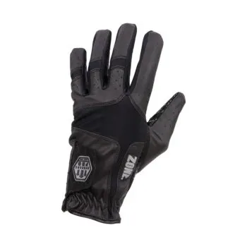 Florbalový chránič Zone floorball Gloves UPGRADE PRO black/silver Brankářské rukavice M / L, černá / stříbrná